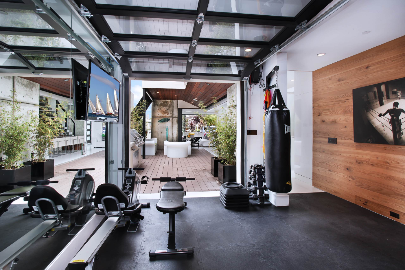 Gym hybride extérieur
